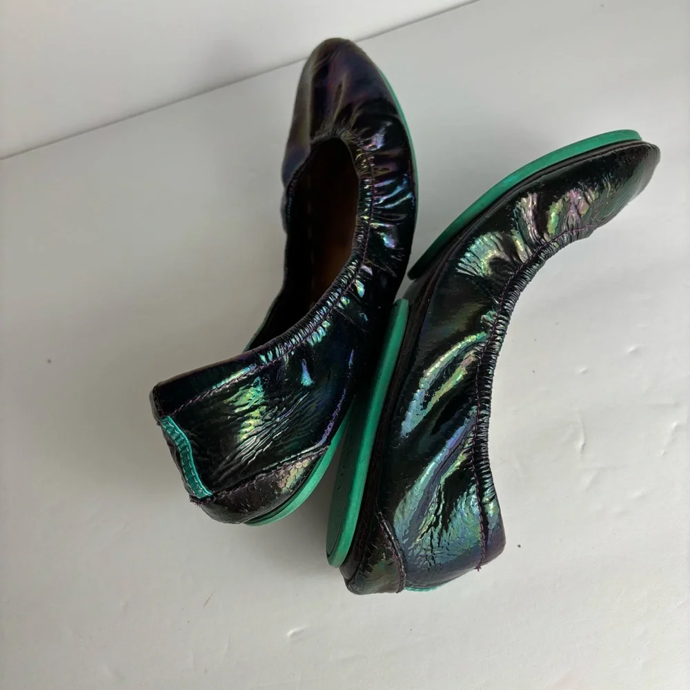 Tieks Arabian Nights Iridescent Flats Limited Edition Size 7 - Picture 14 of 16